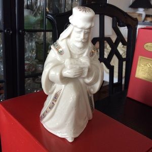 Lenox Nativity figurine, Balthazar, the wise man.